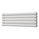 Omeara Axis - White Horizontal Radiator H290mm x W800mm Double Panel