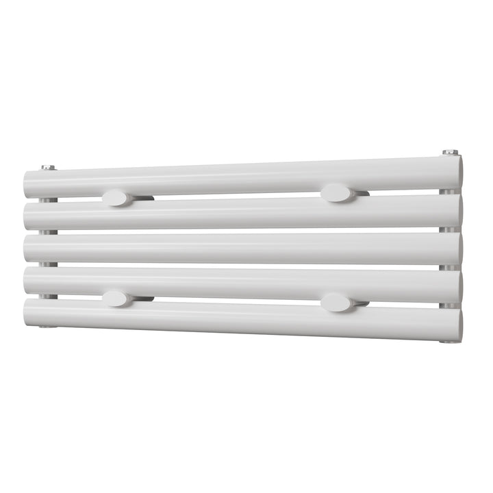 Omeara Axis - White Horizontal Radiator H290mm x W800mm Single Panel