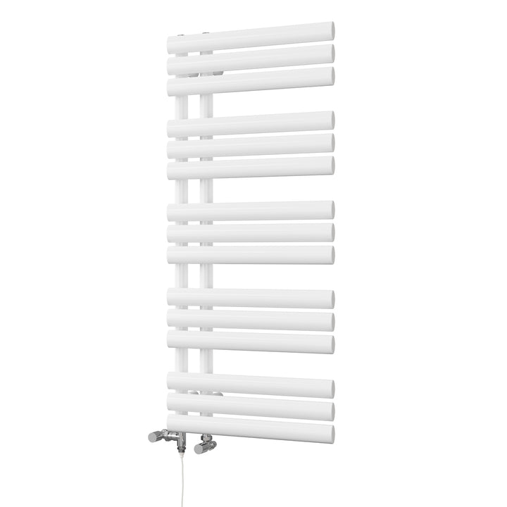 Percival - White Dual Fuel Towel Rail H1120mm x W500mm Standard