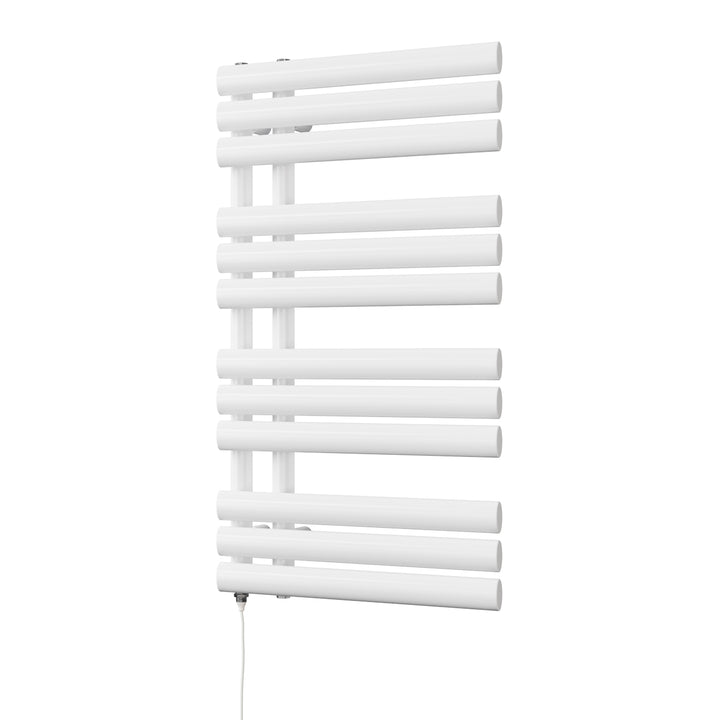 Percival - White Electric Towel Rail H884mm x W500mm 400w Standard