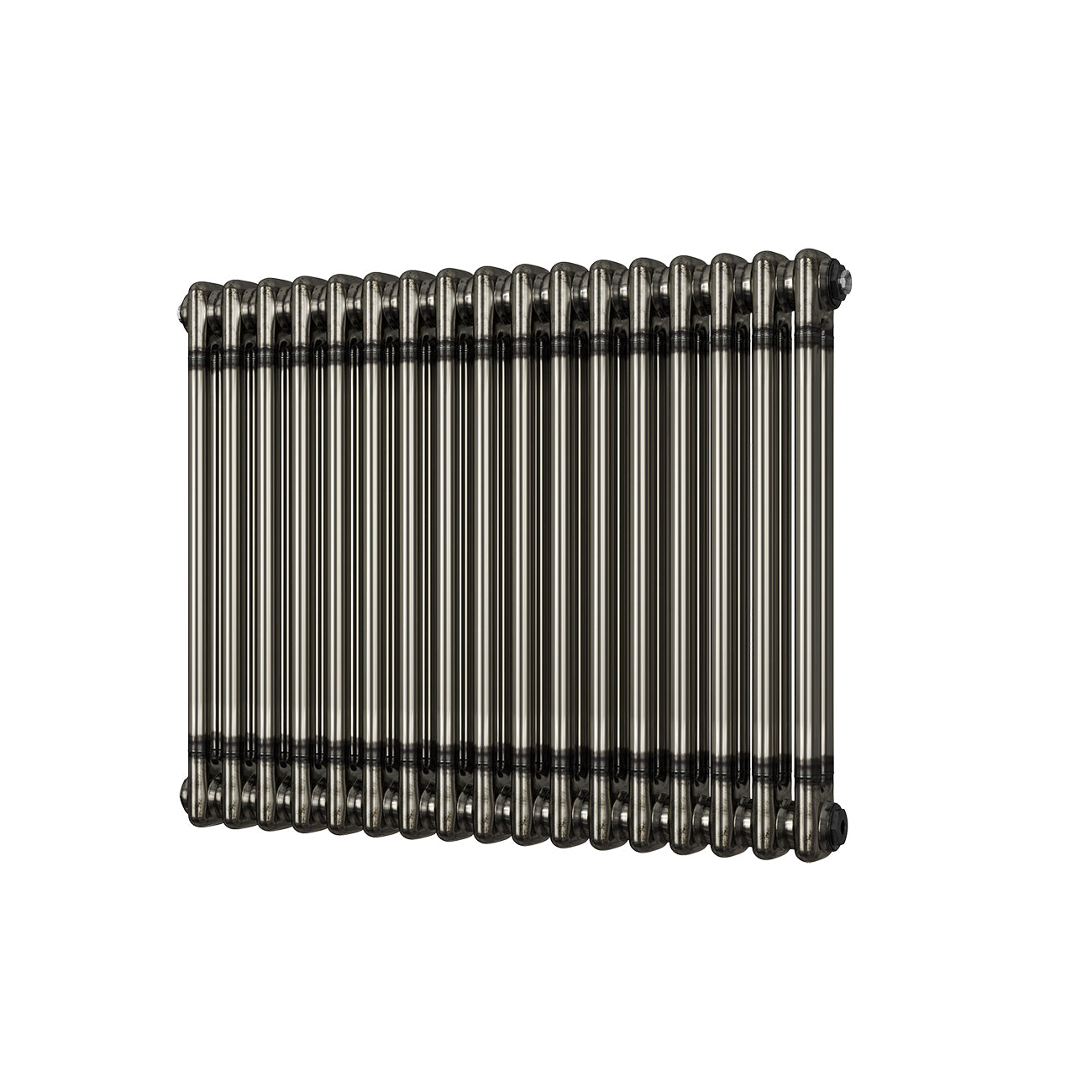Alpha - Raw Metal Column Radiator H600mm x W768mm 2 Column
