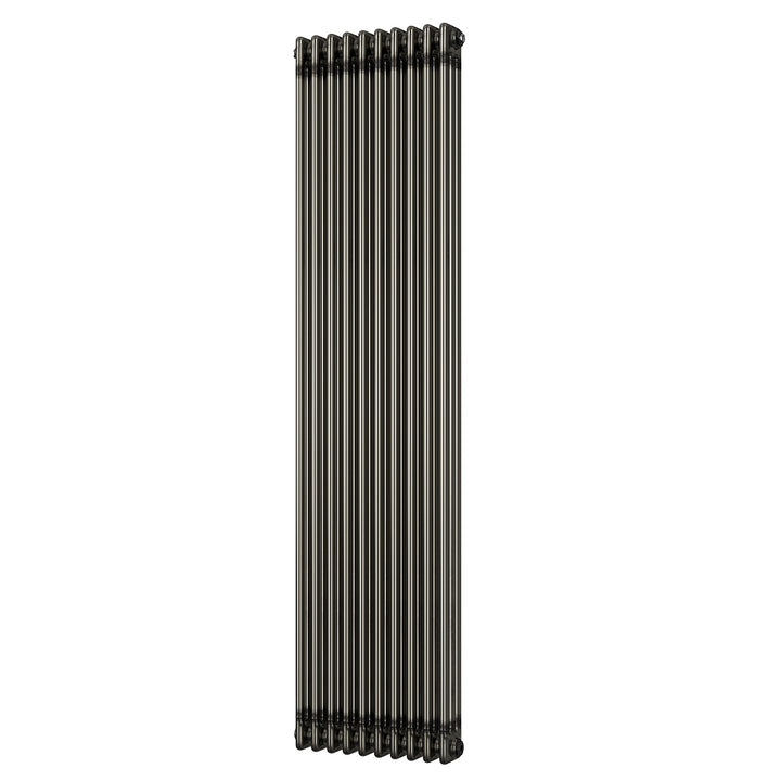 Alpha - Raw Metal Vertical Column Radiator H1800mm x W465mm 3 Column - Feet Included