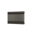 Alpha - Raw Metal Column Radiator H500mm x W777mm 3 Column - Feet Included