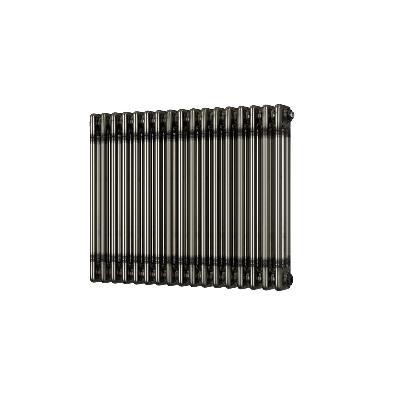 Alpha - Raw Metal Column Radiator H600mm x W777mm 3 Column - Feet Included