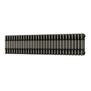 Alpha - Raw Metal Column Radiator H300mm x W1340mm 4 Column - Feet Included