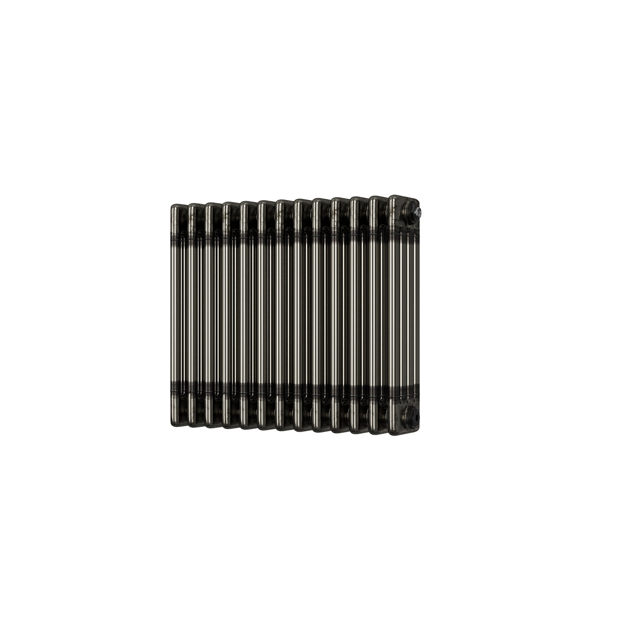 Alpha - Raw Metal Column Radiator H500mm x W592mm 4 Column - Feet Included
