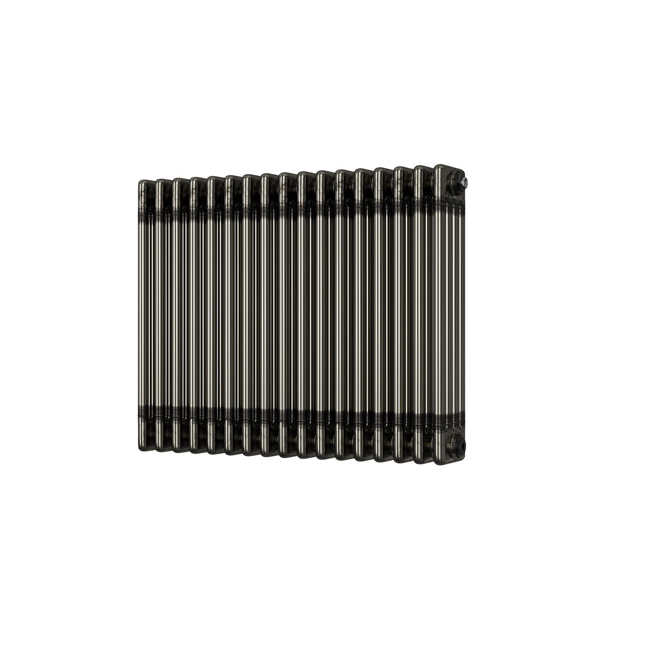 Alpha - Raw Metal Column Radiator H600mm x W768mm 4 Column - Feet Included