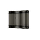 Alpha - Raw Metal Column Radiator H600mm x W768mm 4 Column - Feet Included