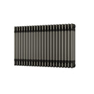 Alpha - Raw Metal Column Radiator H600mm x W988mm 4 Column - Feet Included