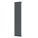 Scalloway - Anthracite Vertical Radiator H1600mm x W355mm Single Panel