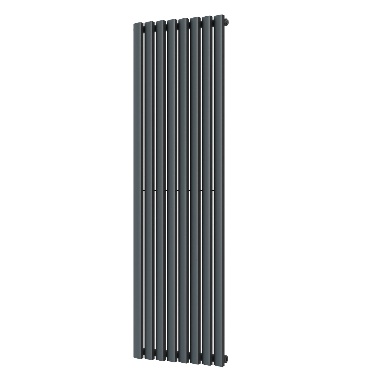 Scalloway - Anthracite Vertical Radiator H1600mm x W475mm Single Panel