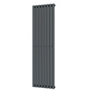 Scalloway - Anthracite Vertical Radiator H1600mm x W475mm Single Panel