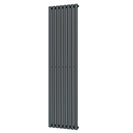 Scalloway - Anthracite Vertical Radiator H1800mm x W475mm Single Panel