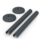 Talus - Anthracite Matt Snap On Pipe Covers 200mm