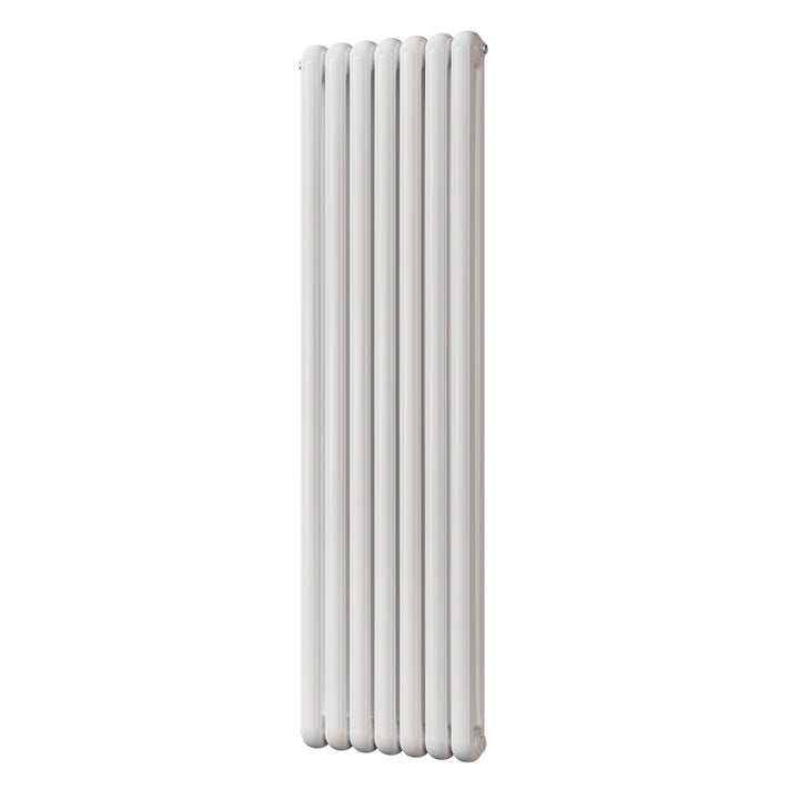 Sherwood - White Vertical Round Top Column Radiator H1800mm x W507mm 2 Column