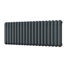 Sherwood - Anthracite Round Top Column Radiator H500mm x W1340mm 2 Column