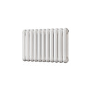 Sherwood - White Round Top Column Radiator H500mm x W785mm 2 Column