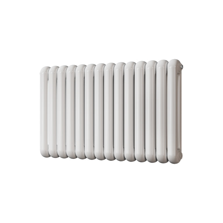 Sherwood - White Round Top Column Radiator H600mm x W993mm 2 Column