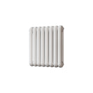 Sherwood - White Round Top Column Radiator H600mm x W576mm 2 Column