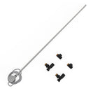 Talus - Dual Fuel Towel Rail Kit 1000w Touch Thermostatic Black