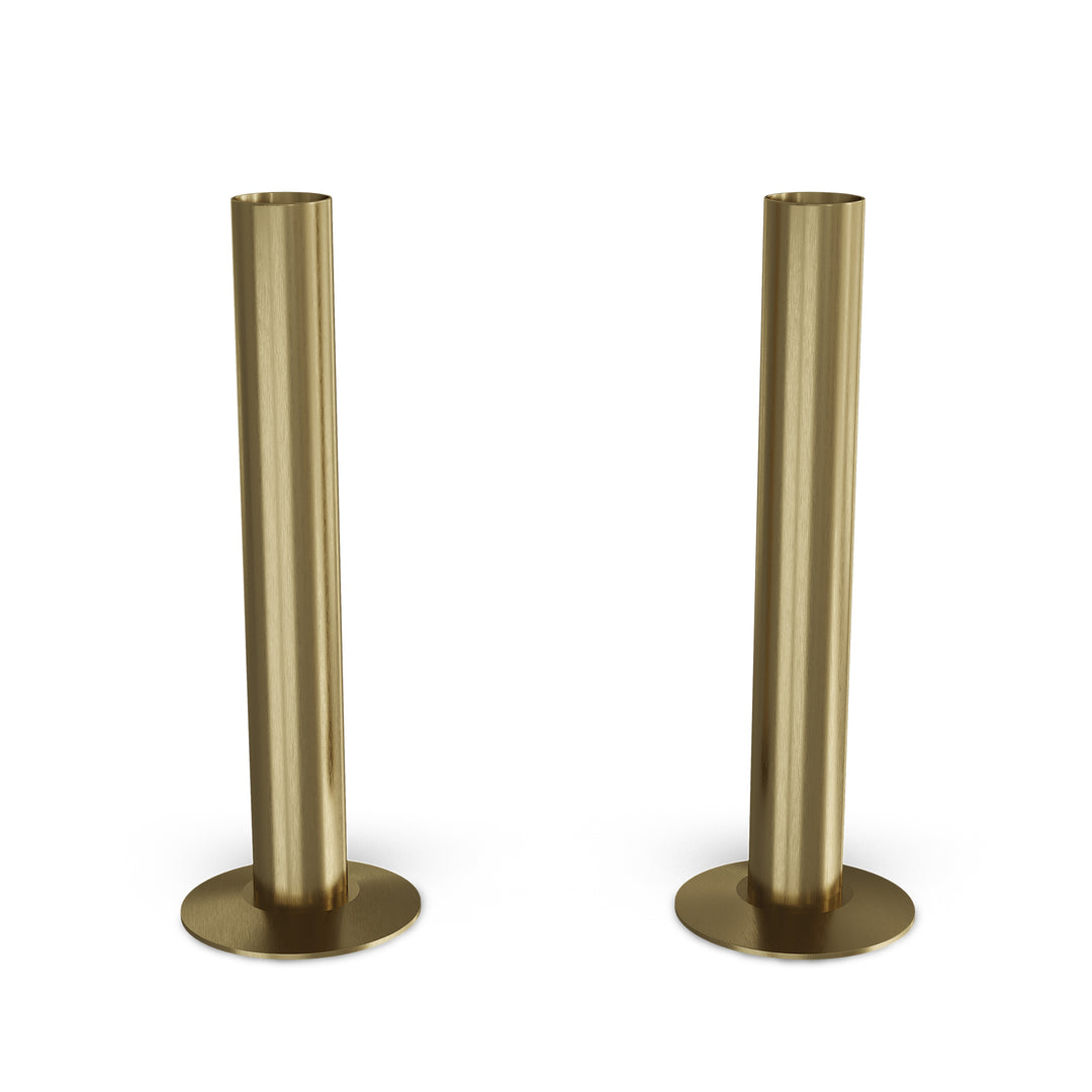 Talus - Brushed Brass Brushed Pipe Covers 130mm
