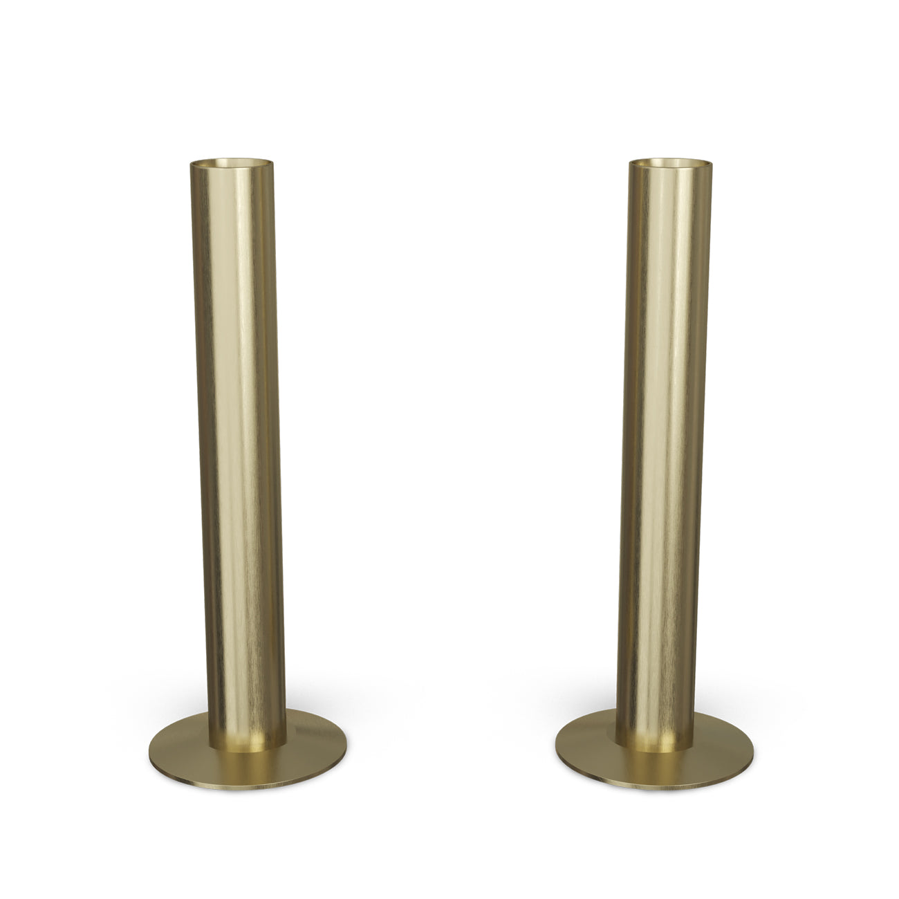 Talus - Brushed Brass Brushed Pipe Covers 130mm