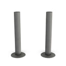 Talus - Natural Pewter Matte Pipe Covers 130mm