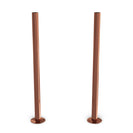 Talus - Copper Polished Pipe Covers 300mm