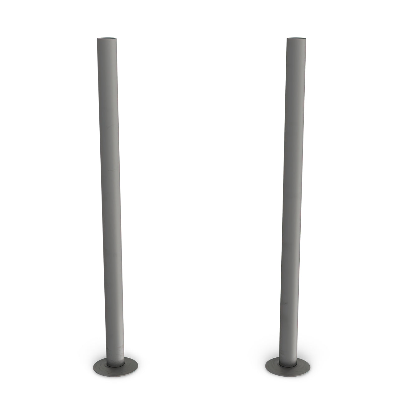 Talus - Natural Pewter Matte Pipe Covers 300mm