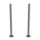 Talus - Natural Pewter Matte Pipe Covers 300mm