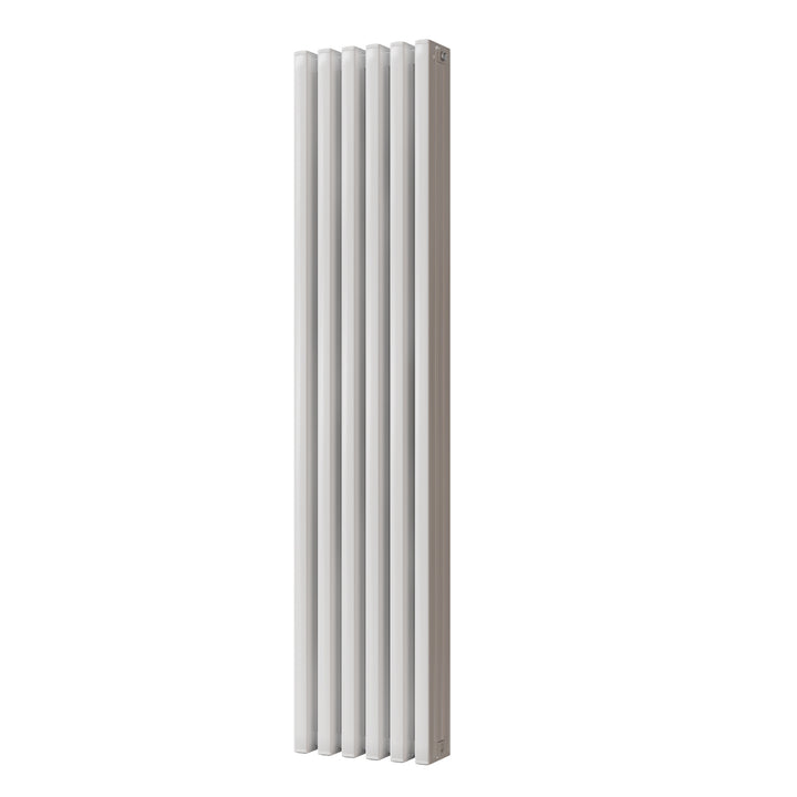Temple - White Vertical Square Tube Column Radiator H1800mm x W390mm