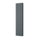 Thetford - Anthracite Vertical Radiator Double Panel H1600mm x W372mm Grooved