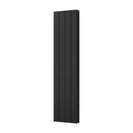Thetford - Black Vertical Radiator Double Panel H1600mm x W372mm Grooved