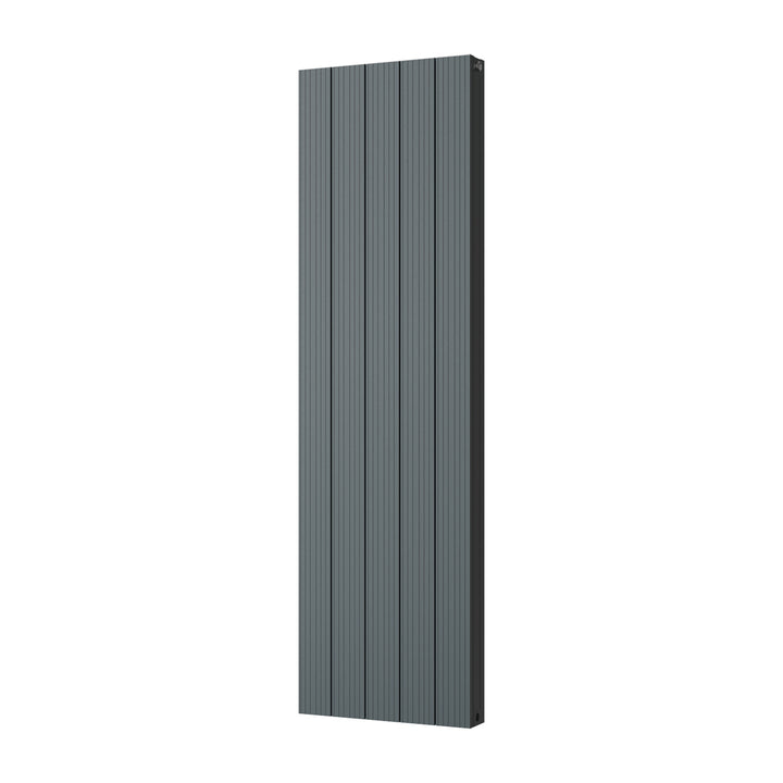 Thetford - Anthracite Vertical Radiator Double Panel H1600mm x W466mm Grooved
