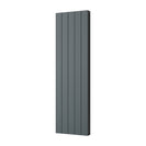 Thetford - Anthracite Vertical Radiator Double Panel H1600mm x W466mm Grooved