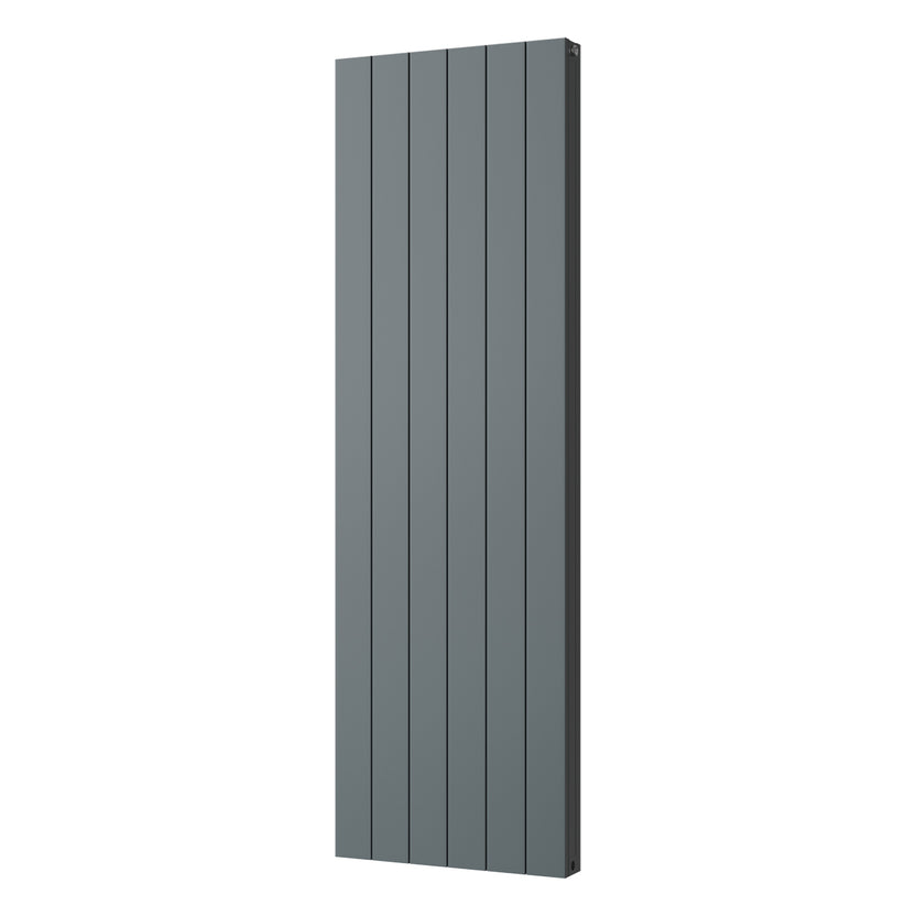 Smooth Panel Radiator Anthracite Vertical Radiator H1800mm x W560mm Smooth - Thetford | UK ...