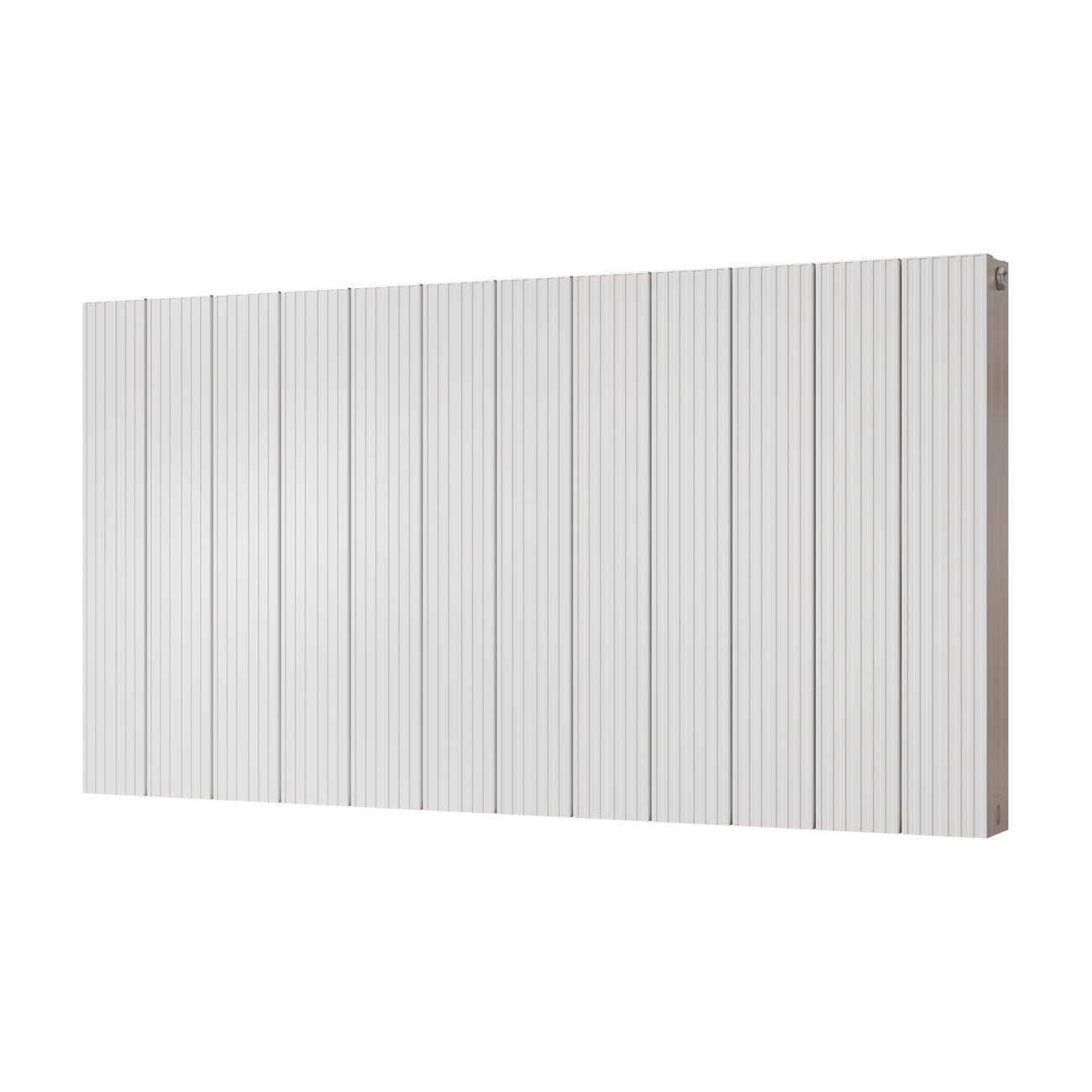 Thetford - White Horizontal Radiator Double Panel H600mm x W1124mm Grooved