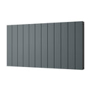 Thetford - Anthracite Horizontal Radiator Double Panel H600mm x W1124mm Smooth