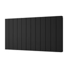 Thetford - Black Horizontal Radiator Double Panel H600mm x W1124mm Smooth