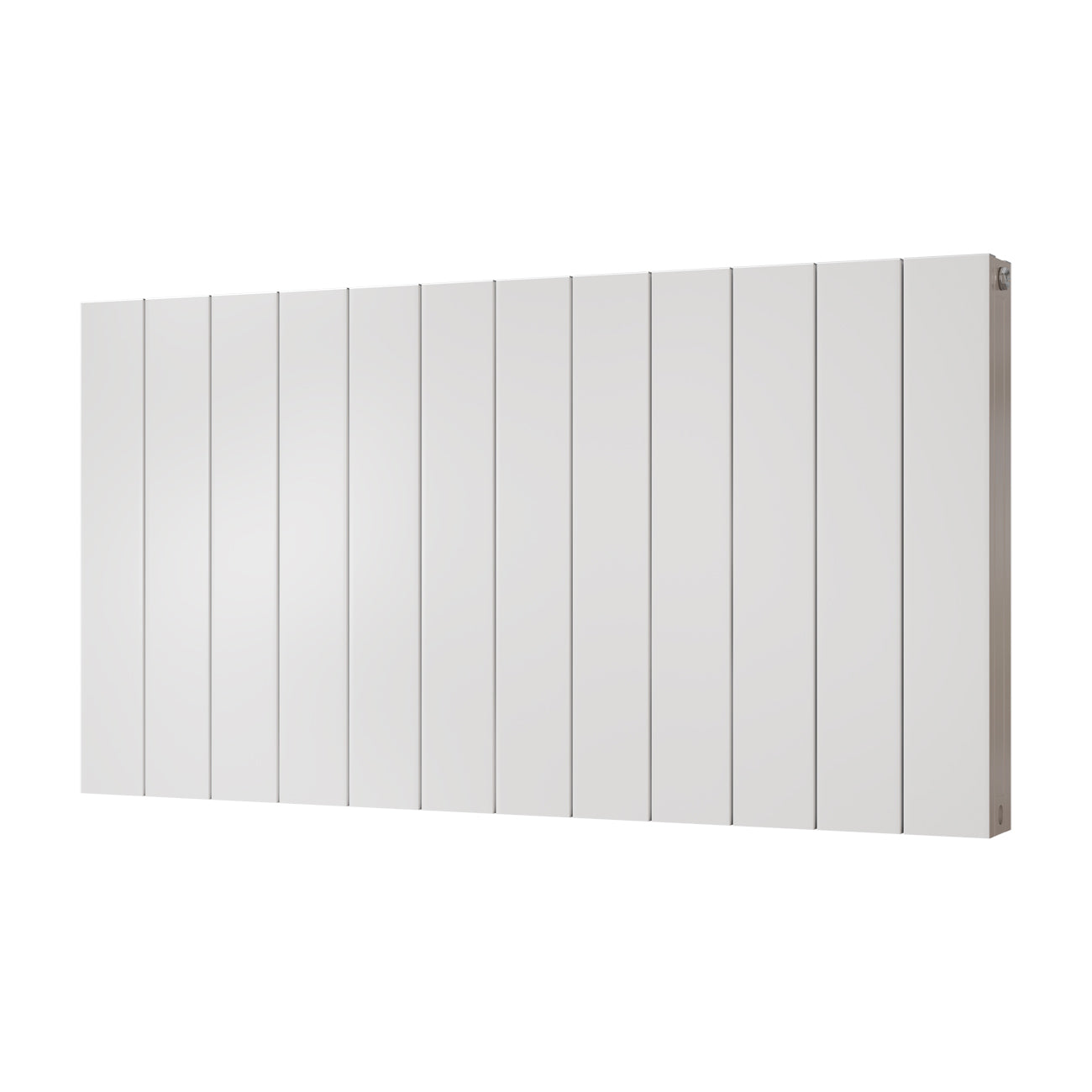 White Horizontal Radiator H600mm x W1124mm Smooth - Thetford | UK Radiators