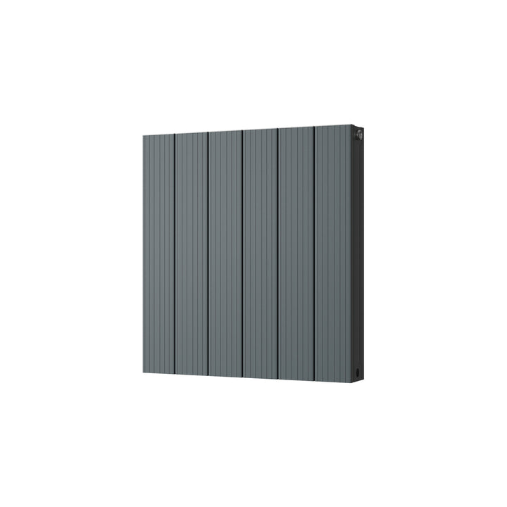 Thetford - Anthracite Horizontal Radiator Double Panel H600mm x W560mm Grooved