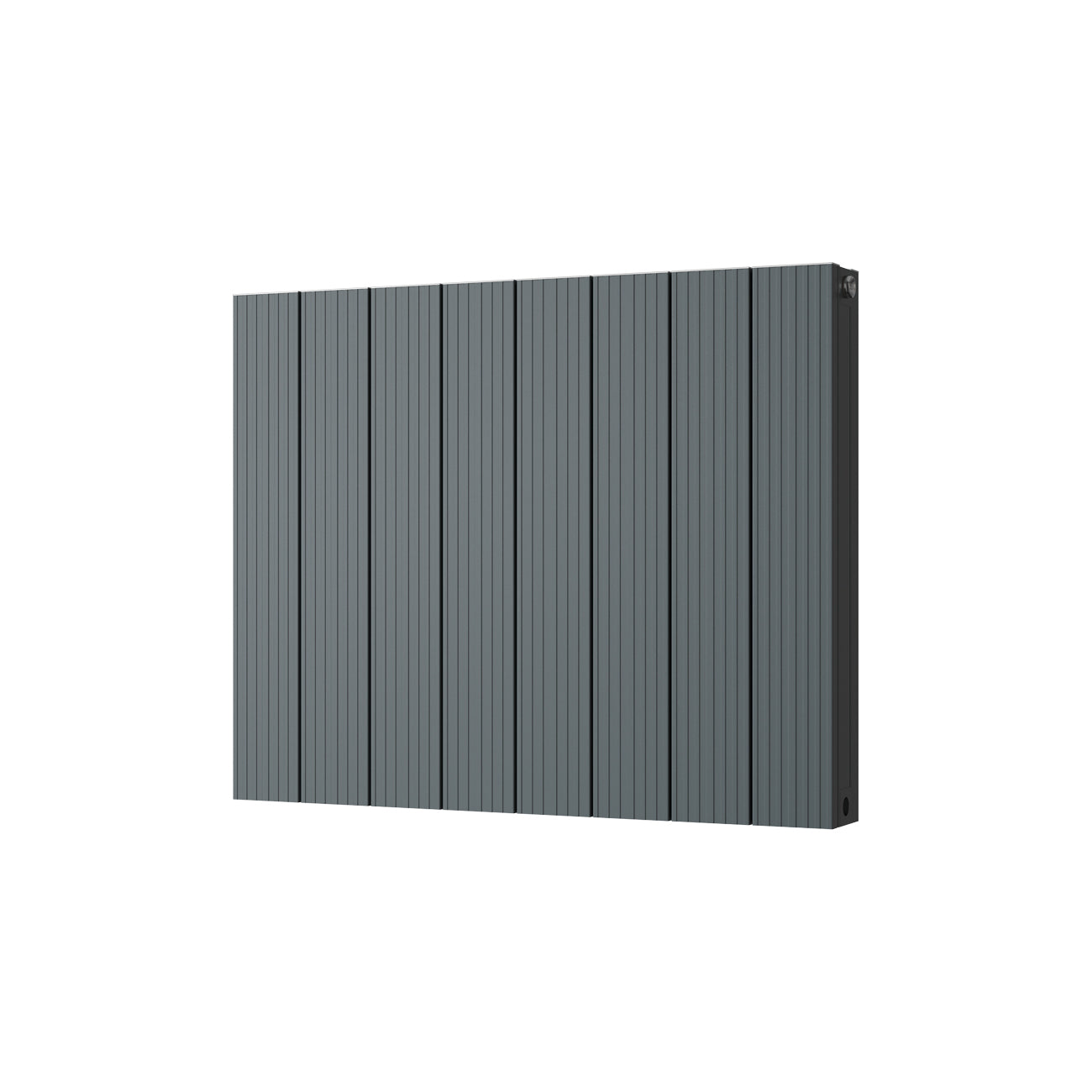 Thetford - Anthracite Horizontal Radiator Double Panel H600mm x W748mm Grooved