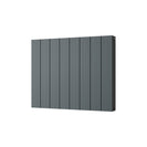 Thetford - Anthracite Horizontal Radiator Double Panel H600mm x W748mm Grooved