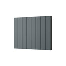 Thetford - Anthracite Horizontal Radiator Double Panel H600mm x W748mm Smooth