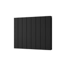 Thetford - Black Horizontal Radiator Double Panel H600mm x W748mm Smooth