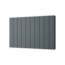 Thetford - Anthracite Horizontal Radiator Double Panel H600mm x W936mm Grooved