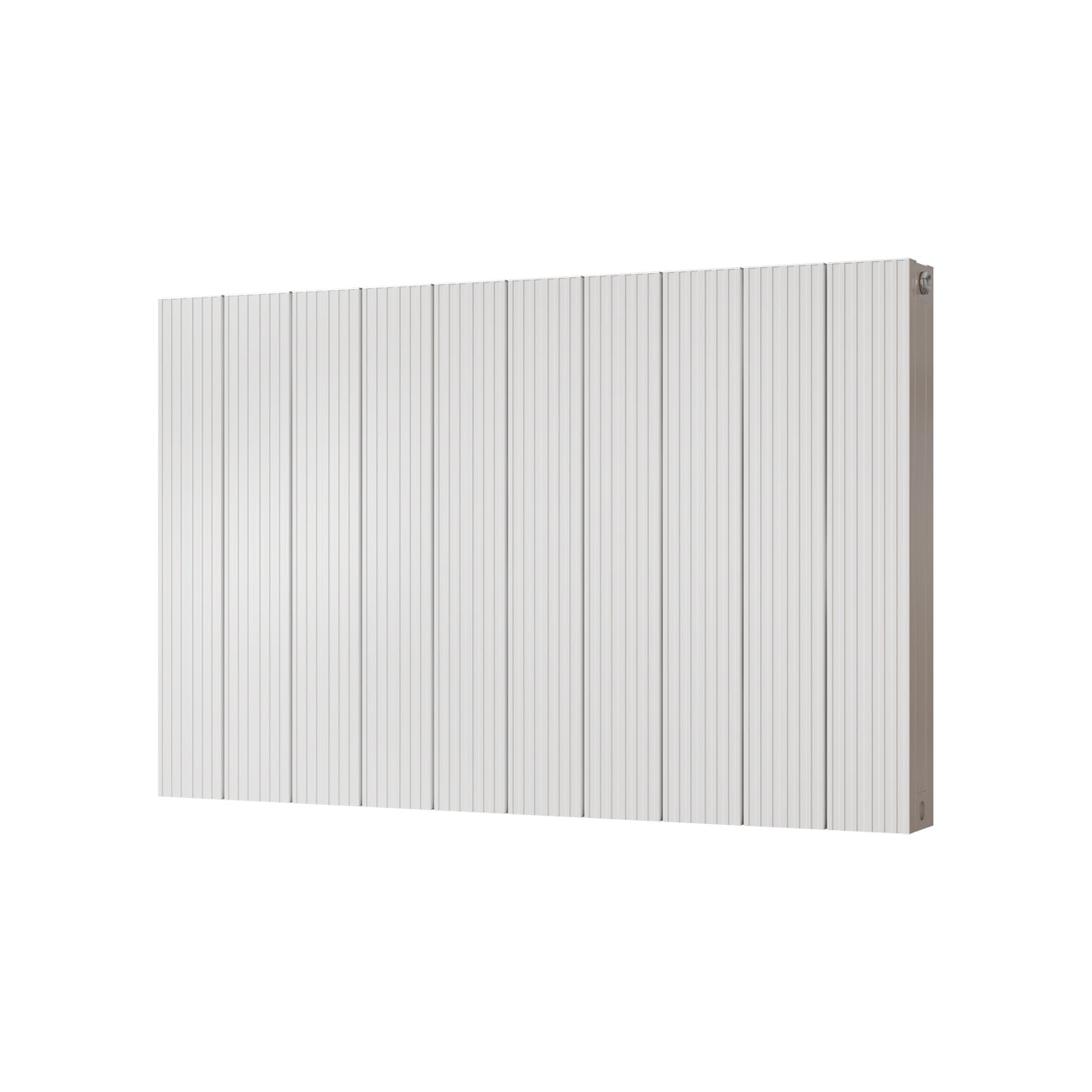 Thetford - White Horizontal Radiator Double Panel H600mm x W936mm Grooved