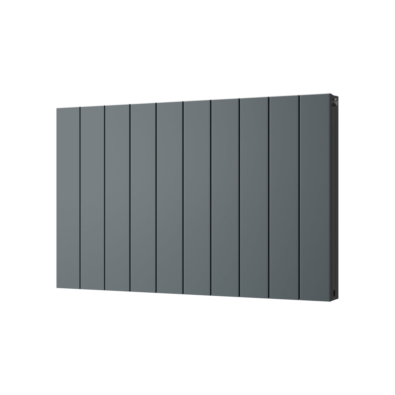 Thetford - Anthracite Horizontal Radiator Double Panel H600mm x W936mm Smooth