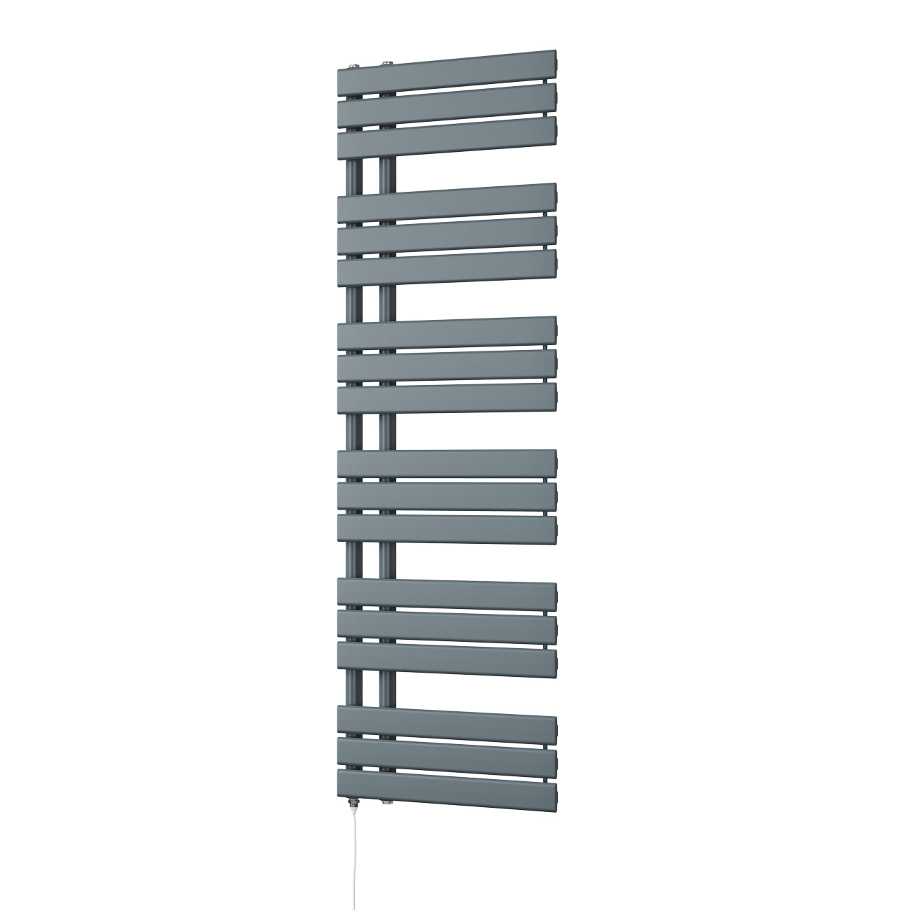 Tristan - Anthracite Electric Towel Rail H1564mm x W500mm 600w Standard