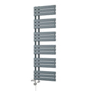 Tristan - Anthracite Dual Fuel Towel Rail H1564mm x W500mm Thermostatic